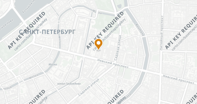 Map showing L'Europe Restaurant