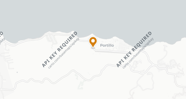 Map showing Bodega Portillo