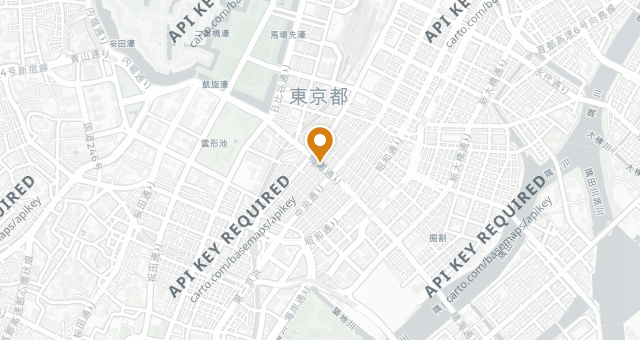 Map showing ARMANI / RISTORANTE