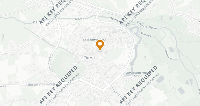 Map showing Jerome