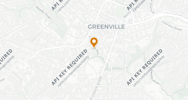 Map showing Halls Chophouse