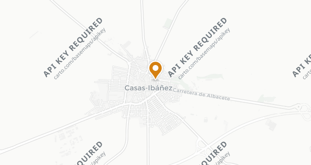 Map showing Cañitas Maite Gastro