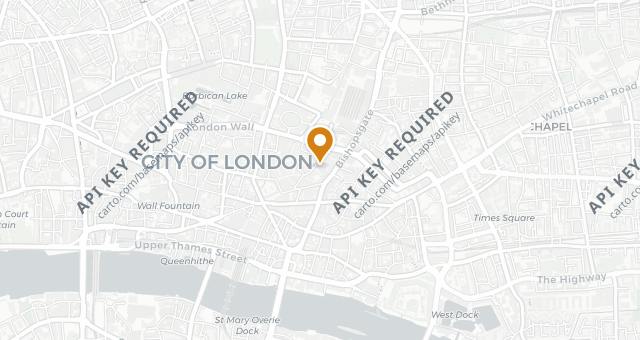 Map showing City Social