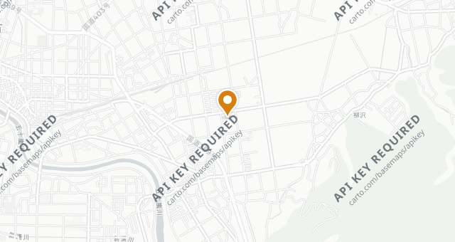 Map showing Restaurant UOZEN