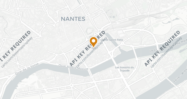 Map showing Les Chants d'Avril