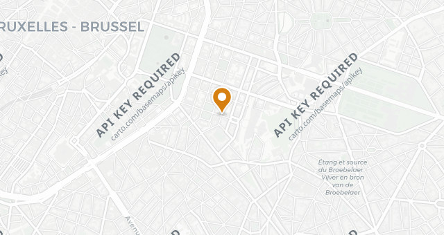 Map showing Maison du Luxembourg
