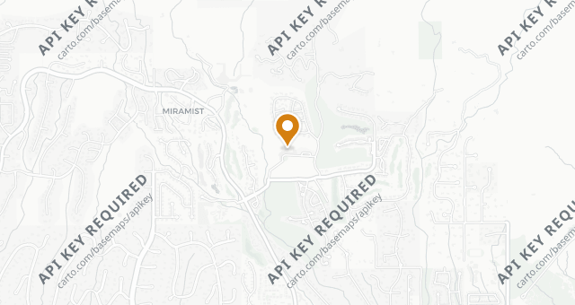 Map showing The Lodge at Ventana Canyon