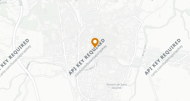 Map showing VIA