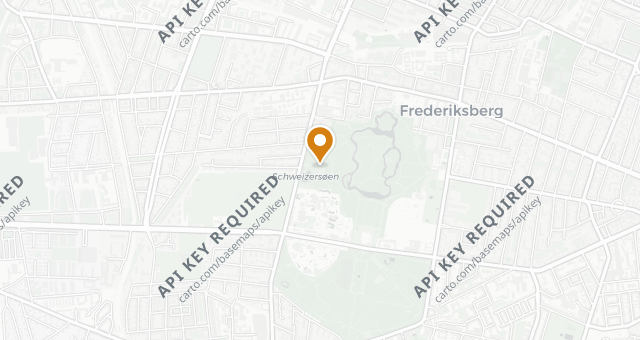 Map showing Fasangården