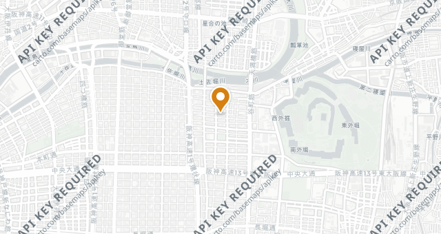 Map showing Kushikatsu Gojoya