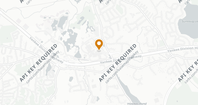 Map showing Davio's Northern Italian Steakhouse