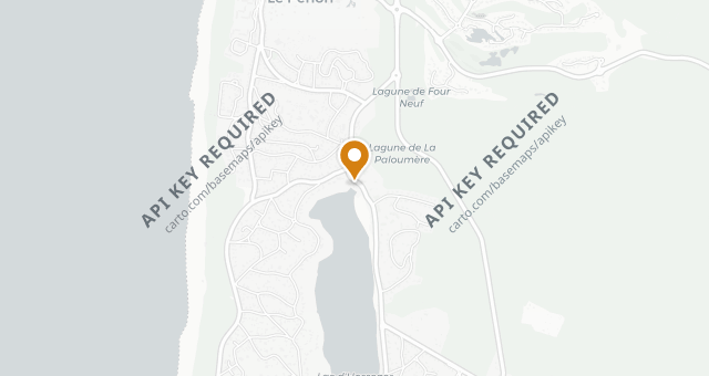 Map showing Chez Pif