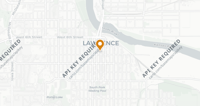 Map showing Wine Dive + Kitchen