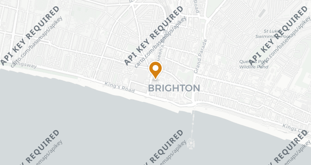 Map showing The Crazy Goose