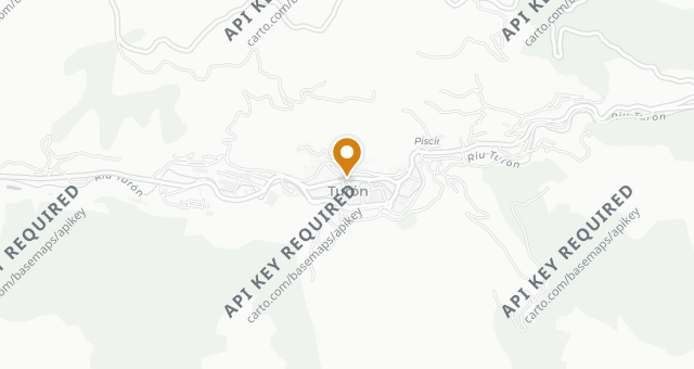 Map showing Casa Chuchu