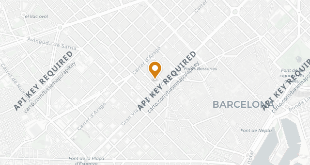 Map showing La Tartareria