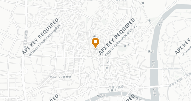 Map showing Badalone