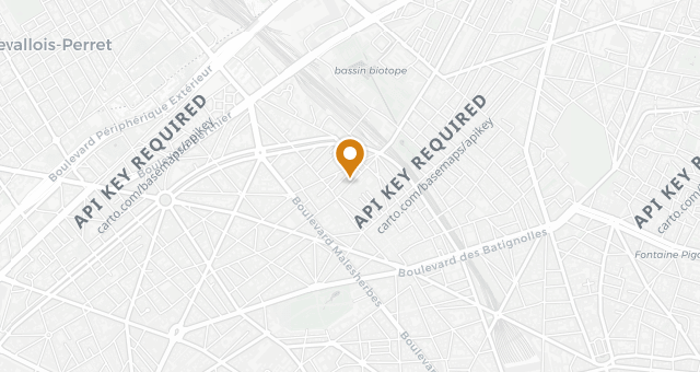 Map showing Le Faham