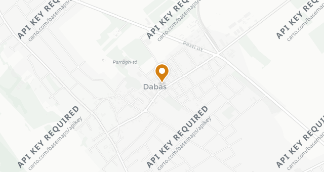 Map showing Dabas Deli Bistro