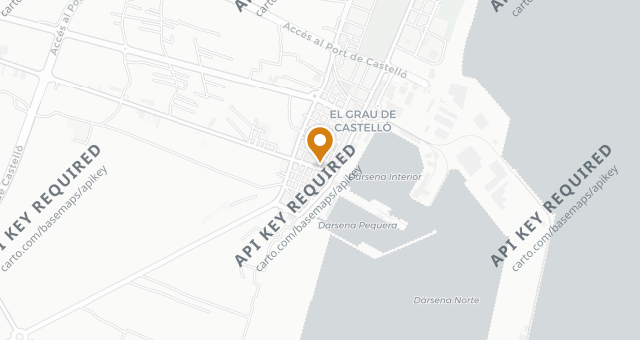 Map showing Tasca del Puerto
