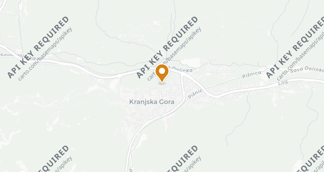 Map showing Restavracija Hotela Lipa