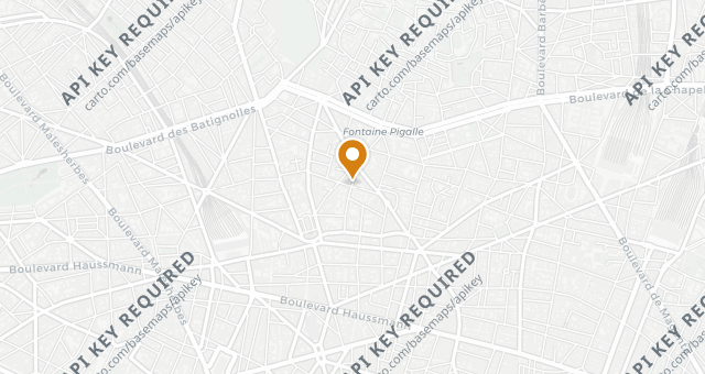 Map showing Le Comptoir Boutary