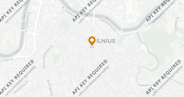 Map showing Da Antonio