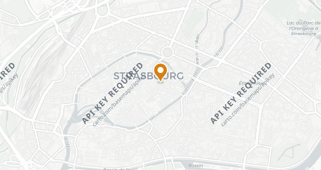 Map showing La Casserole