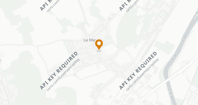 Map showing Auberge de la Vieille Ferme
