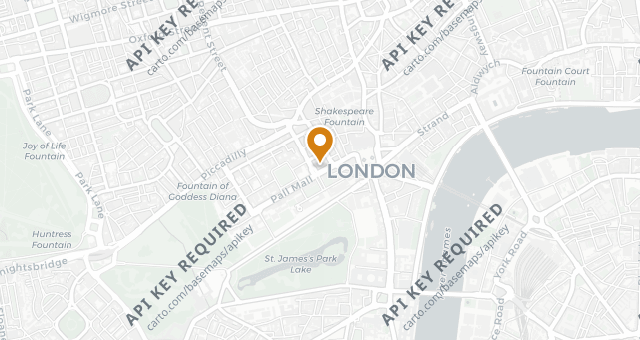 Map showing Bistrot at Wild Honey