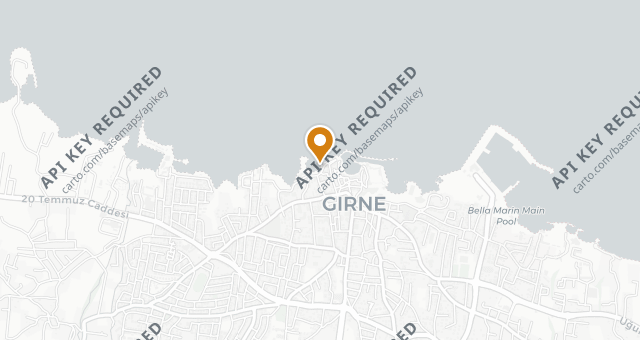 Map showing Nima Restaurant & Lounge Bar