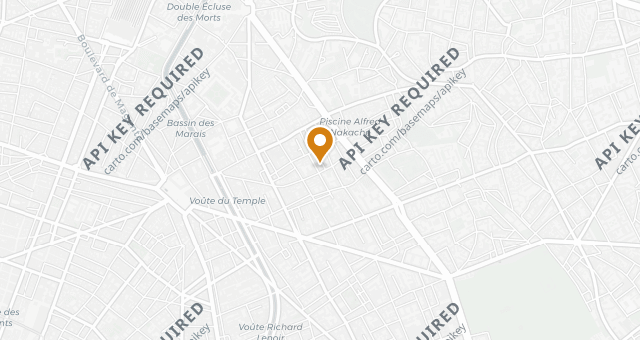 Map showing La Cantine de Babelville
