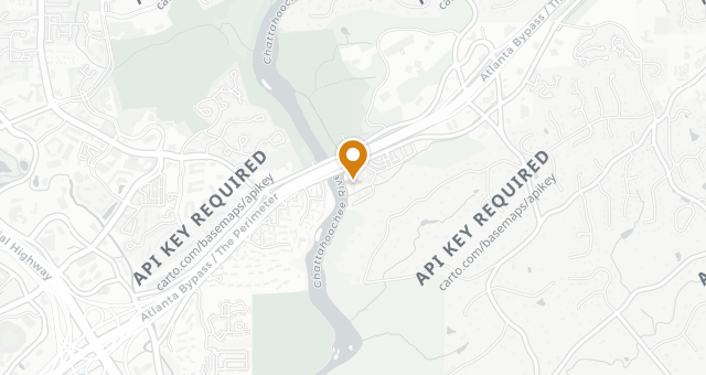 Map showing Ray's on the River