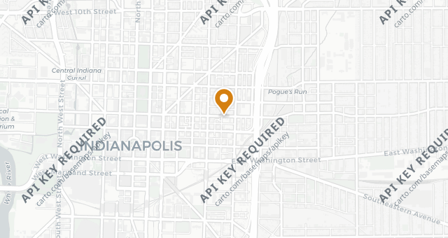 Map showing Vida Restaurant