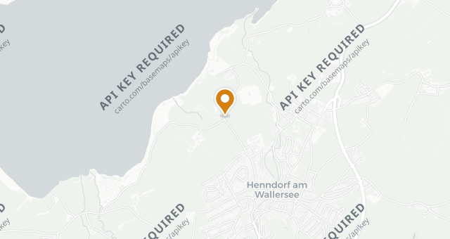 Map showing Weyringer Wallersee