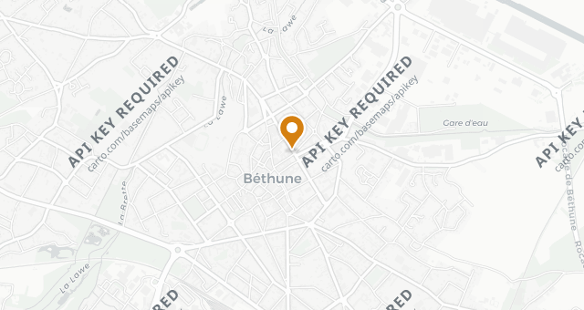 Map showing Maison Renard