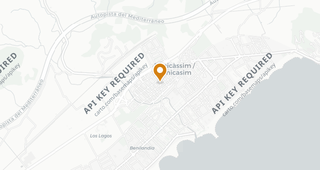 Map showing La Suculenta