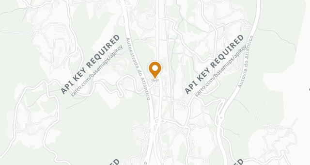 Map showing Albanta Cocina de Leña