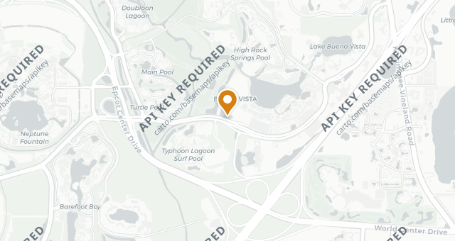 Map showing Jaleo by José Andrés at Disney Springs