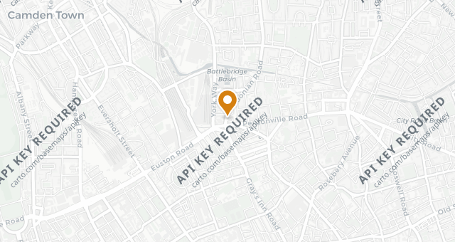 Map showing Tamila King’s Cross