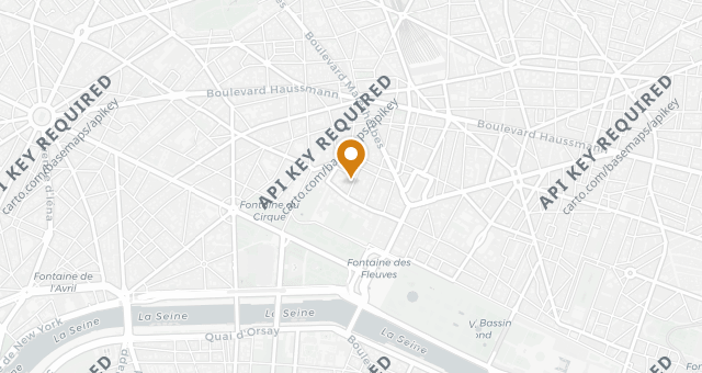 Map showing Le Grand Restaurant - Jean-François Piège