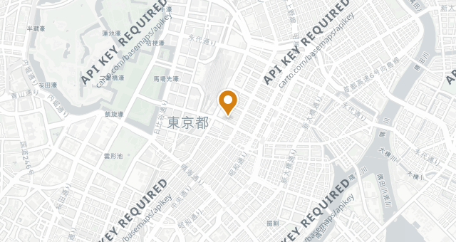 Map showing Chez Inno