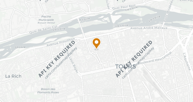 Map showing La Rissole