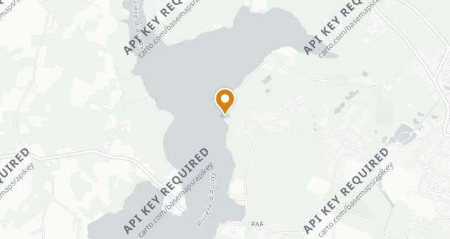 Map showing Huîtres Ahoy