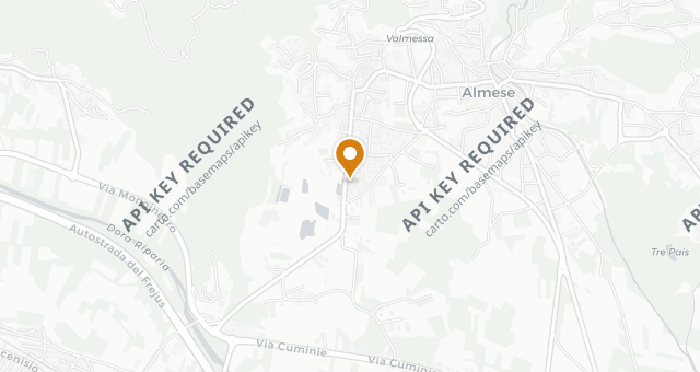 Map showing Cucina Rambaldi