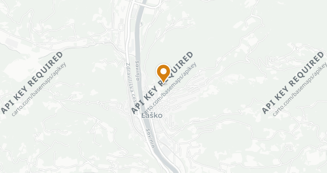 Map showing Restavracija Pavus