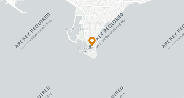 Map showing Club Nautico