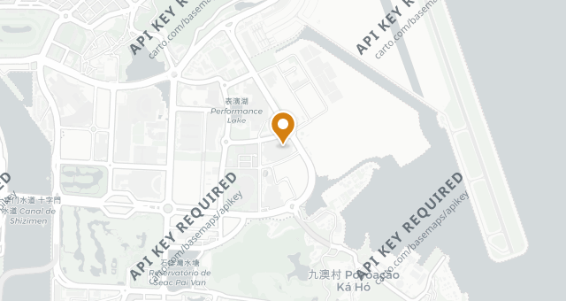 Map showing Palace Garden
