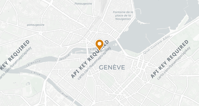Map showing Lago