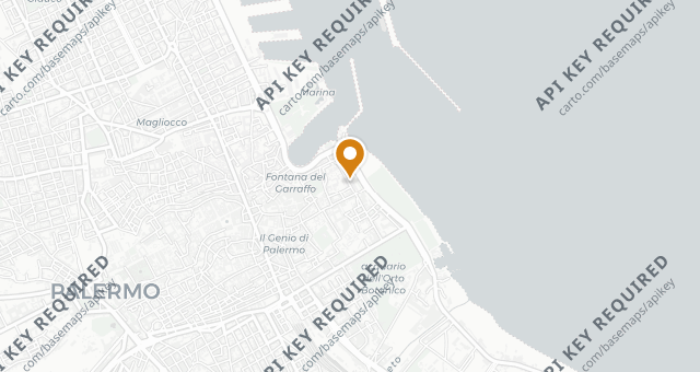 Map showing L'Ottava Nota